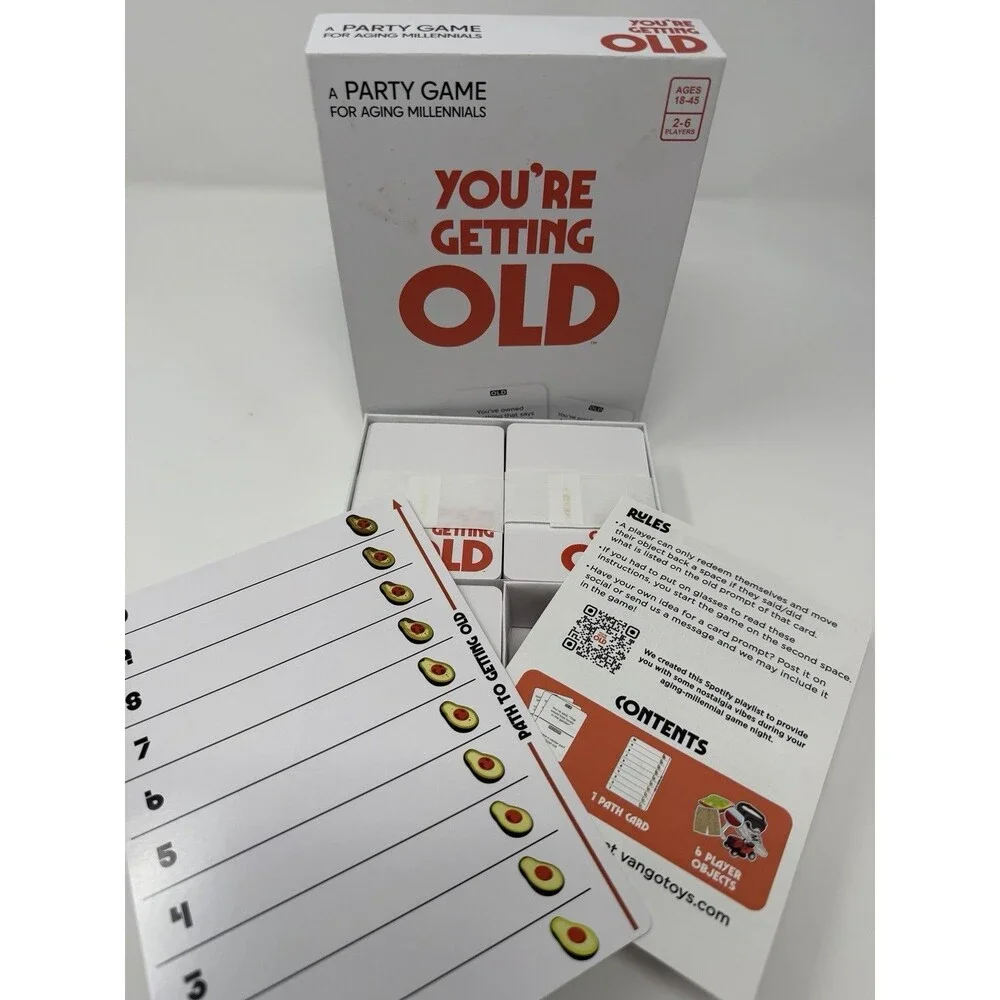 5 Adult Party Board Games (14-18+) Last Word, Drop Trivia, Etc. 2-3+ Players